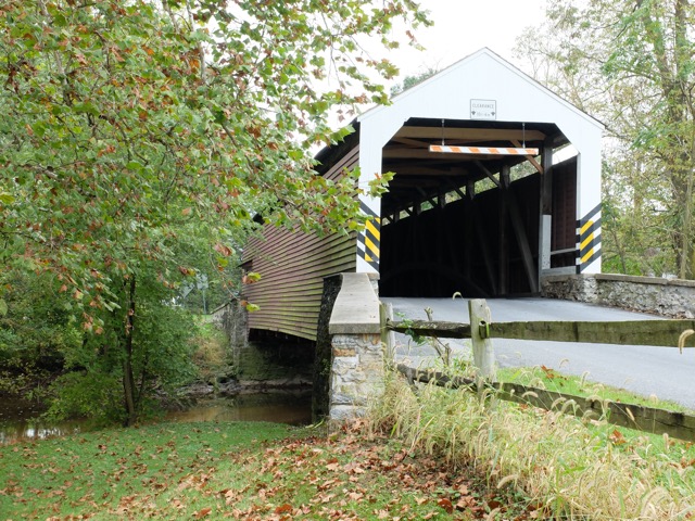 Lancaster County – pont couvert de Shenk's Mill 1855