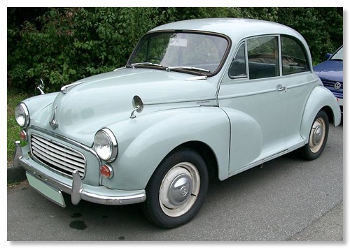 Morris Minor front