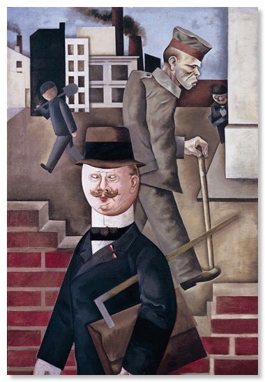 George Grosz Grauer Tag