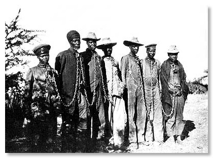 Herero chained