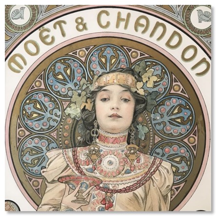 alphonse mucha moet chandon