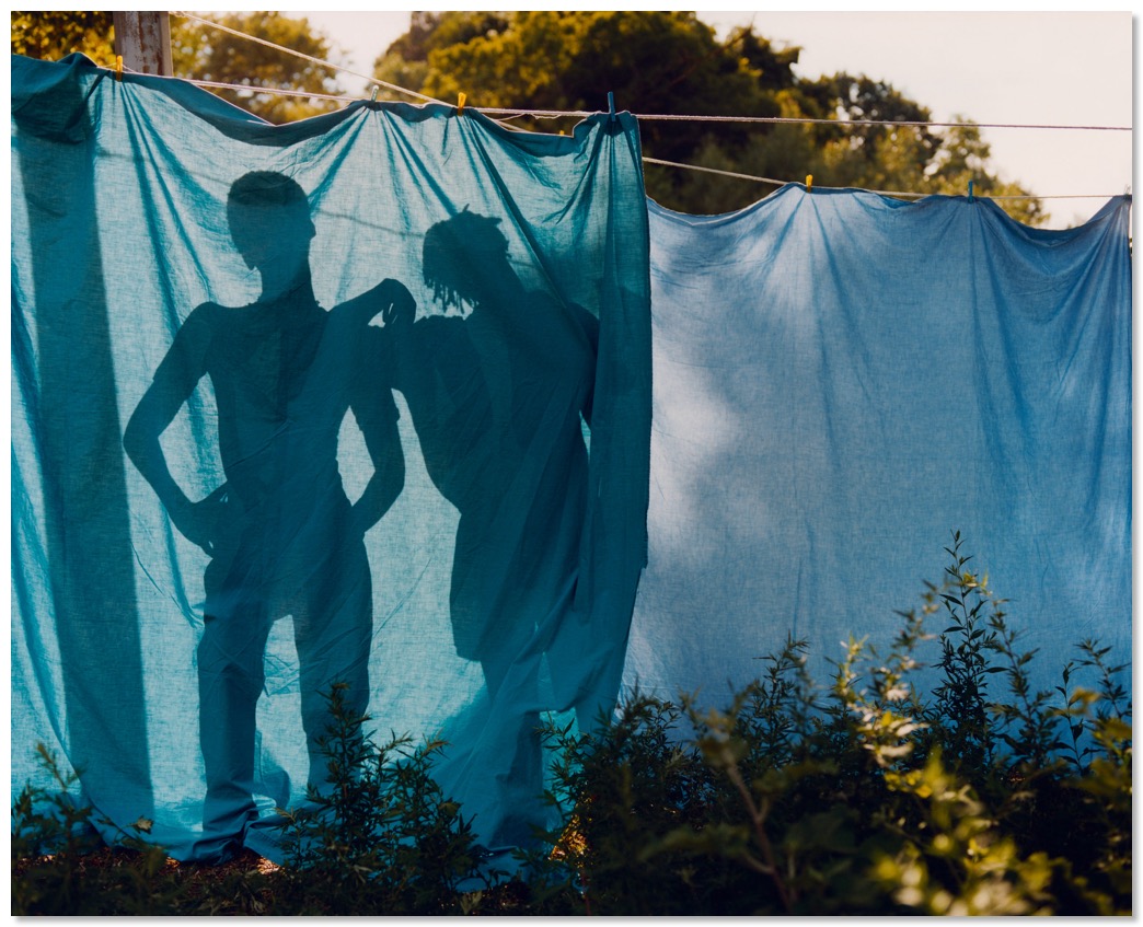 blue laundry Line